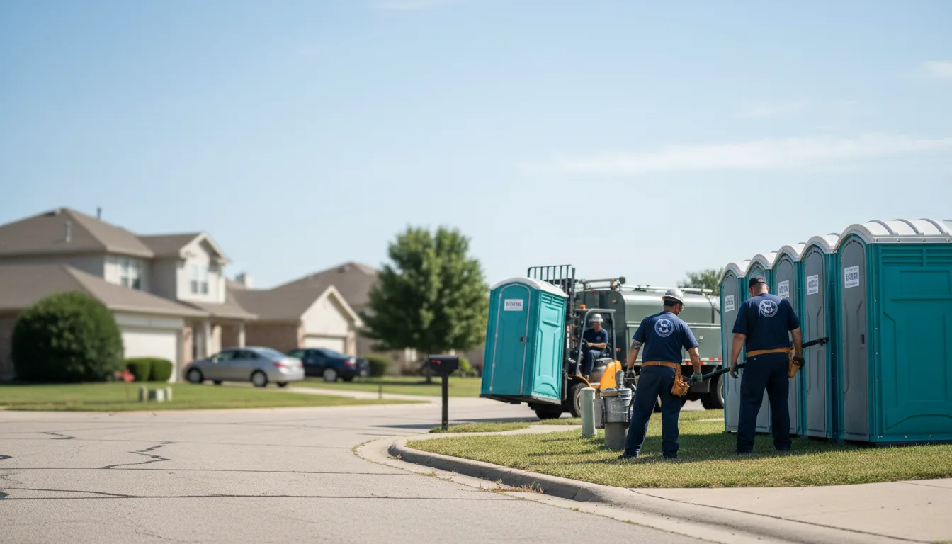 Porta Potty Rental in Christine, ND near me